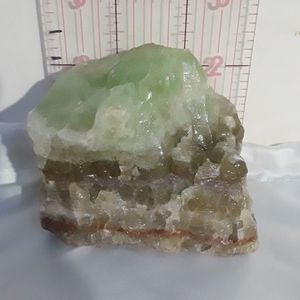 Green & brown calcite